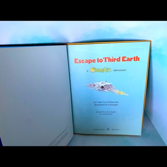 THUNDERCATS ADVENTURE VINTAGE 80s ESCAPE TO THIRD EARTH HARDCOVER BOOK 29p. - Picture 3 of 12